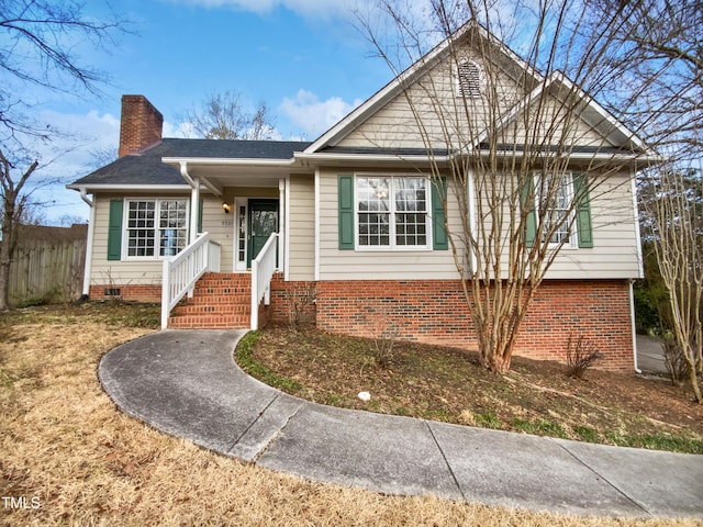 view of front of house