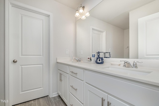 2708 Chert Ln, Raleigh, NC 27610 - full bath featuring double vanity