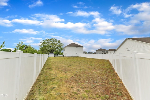 108 Bonnie Girl Ct, Lillington, NC 27546 - view of yard featuring a fenced backyard