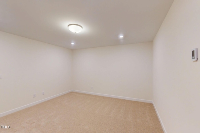 7117 Hubner Pl Unit 22, Cary, NC 27519 - unfurnished room featuring light colored carpet and recessed lighting