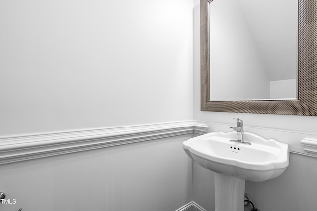 bathroom with sink