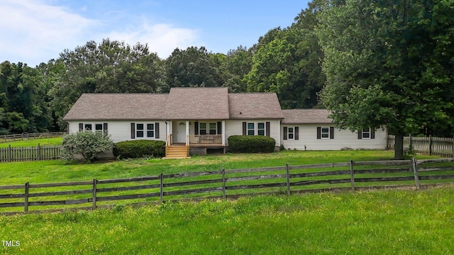 1167 John D Winstead Rd, Roxboro, NC 27574 - view of front of property featuring a wooden deck