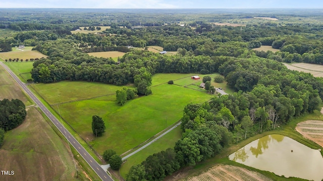 1167 John D Winstead Rd, Roxboro, NC 27574 - overview of rural landscape featuring a large body of water