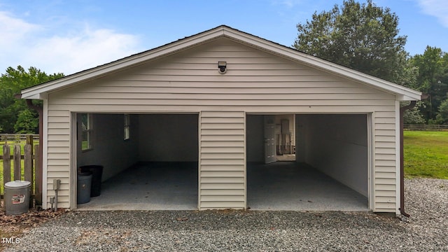 1167 John D Winstead Rd, Roxboro, NC 27574 - view of detached garage