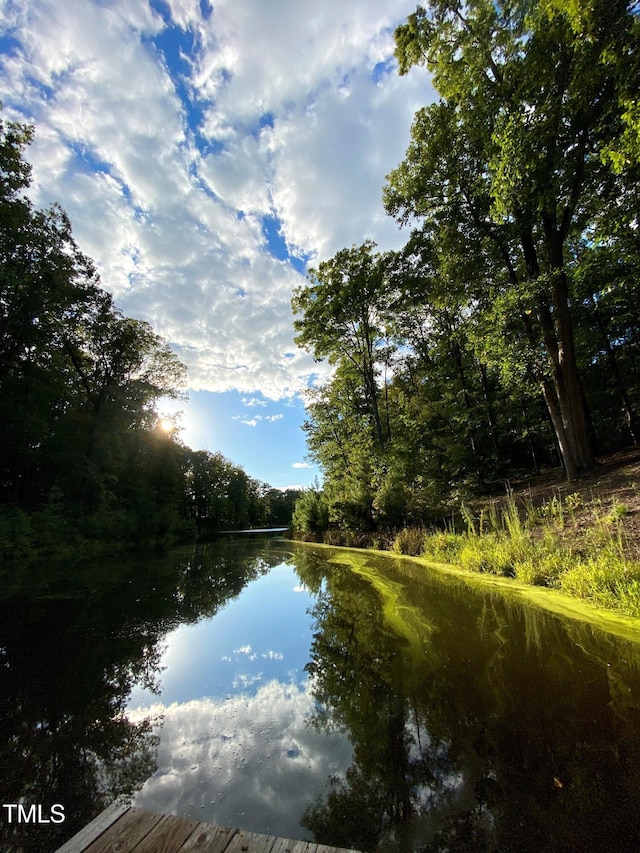 property view of water