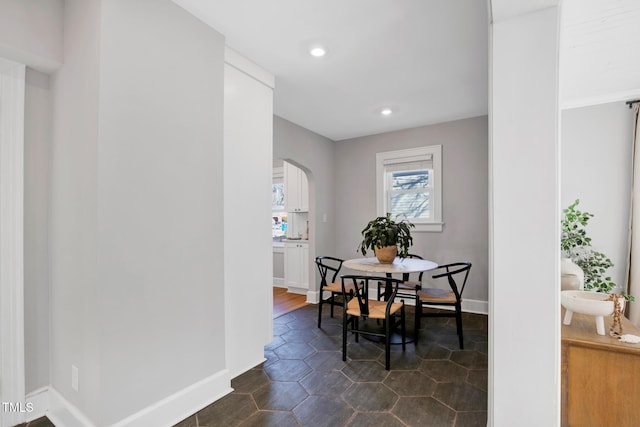 view of dining room