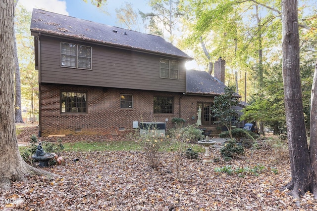 view of rear view of property