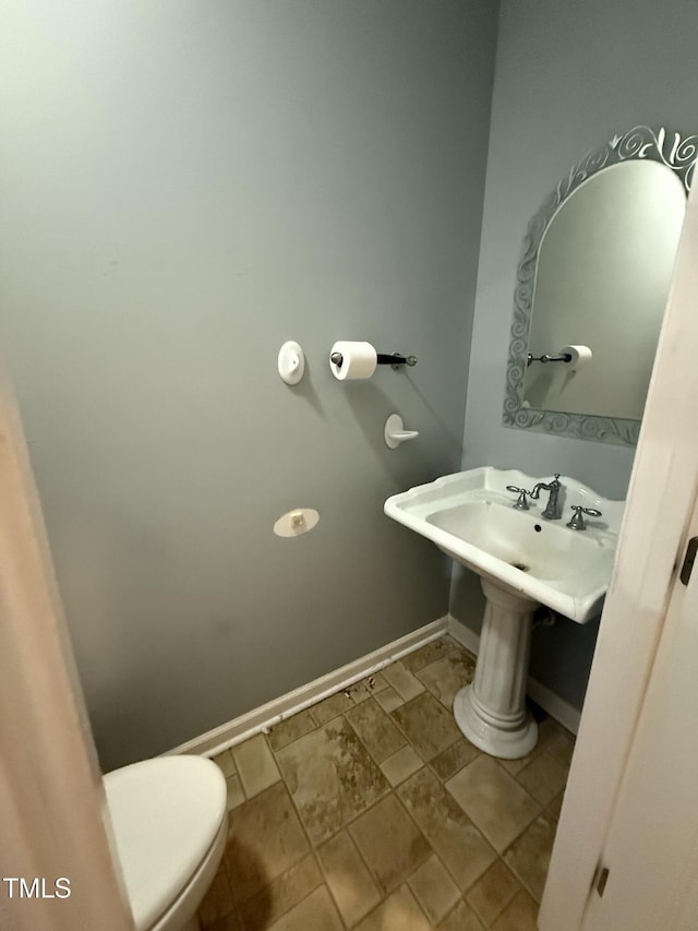 bathroom with toilet