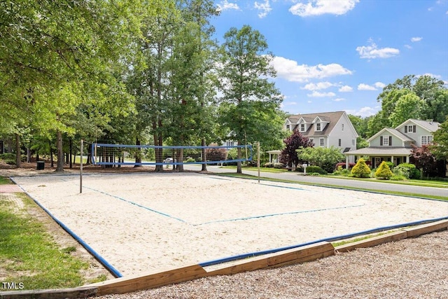 10014 Hammock Bnd, Chapel Hill, NC 27517 - view of community featuring volleyball court