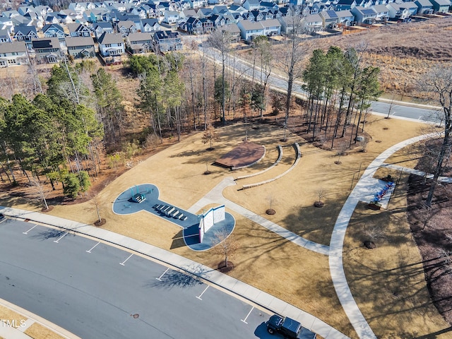 birds eye view of property featuring a residential view