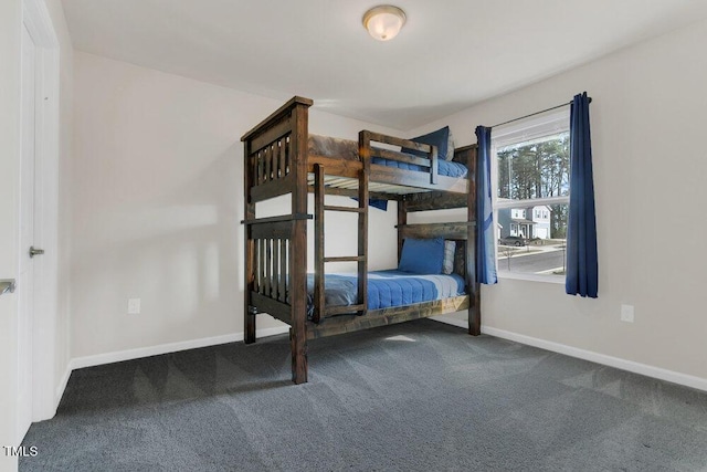 unfurnished bedroom featuring carpet