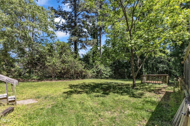 view of yard