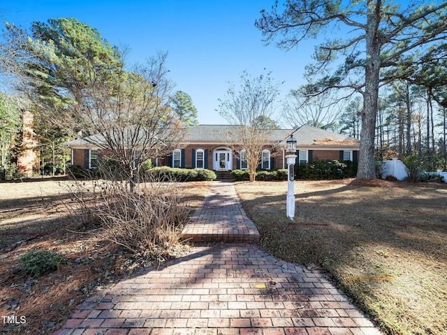 view of ranch-style home