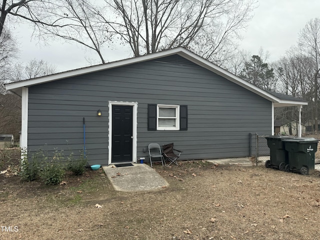 view of rear view of house