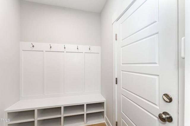 view of mudroom