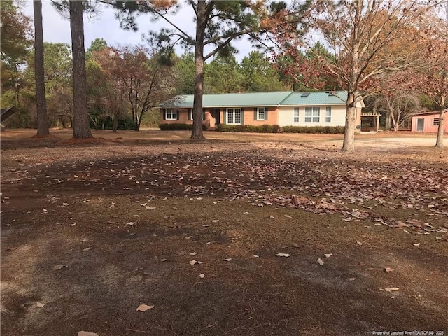 view of ranch-style home