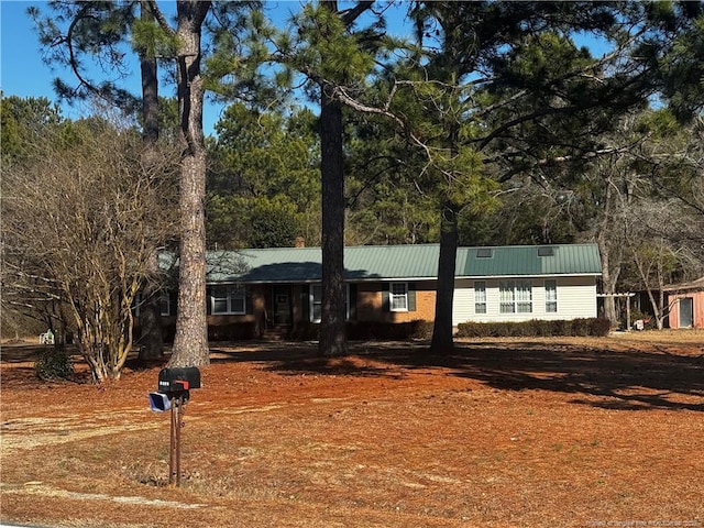 view of ranch-style house