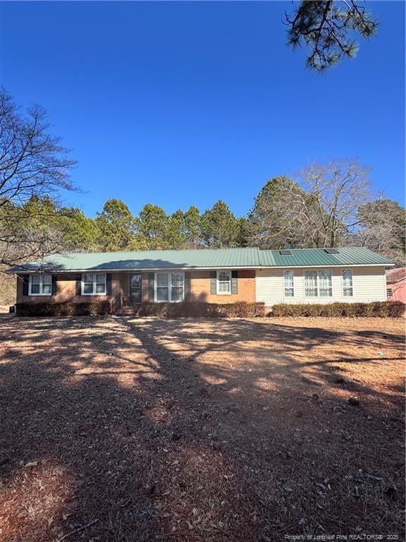 view of back of property