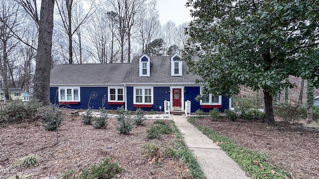 view of cape cod-style house