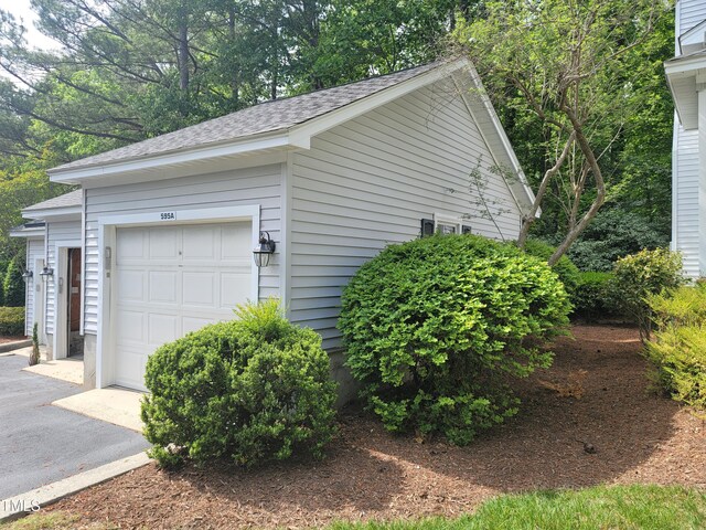 595 Weathersfield Unit A, Pittsboro, NC 27312 - view of garage