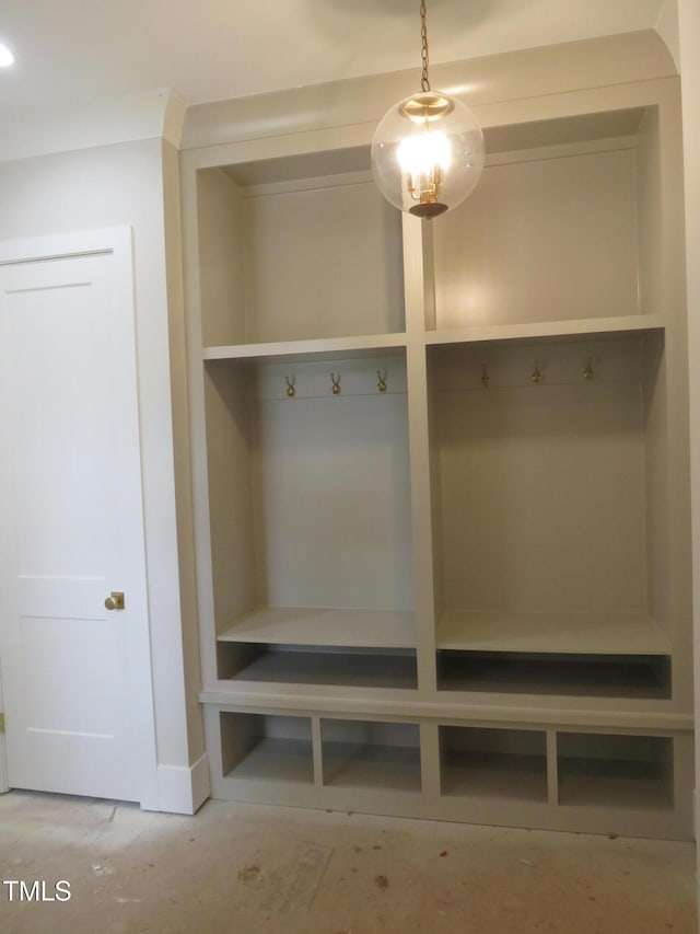 view of mudroom