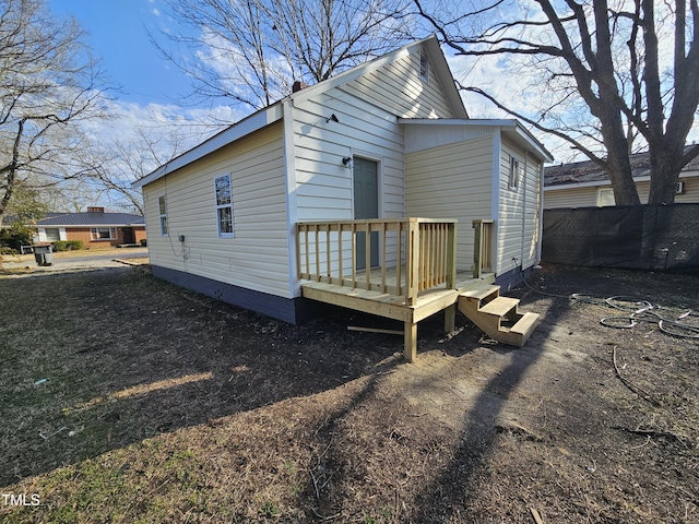 view of back of house