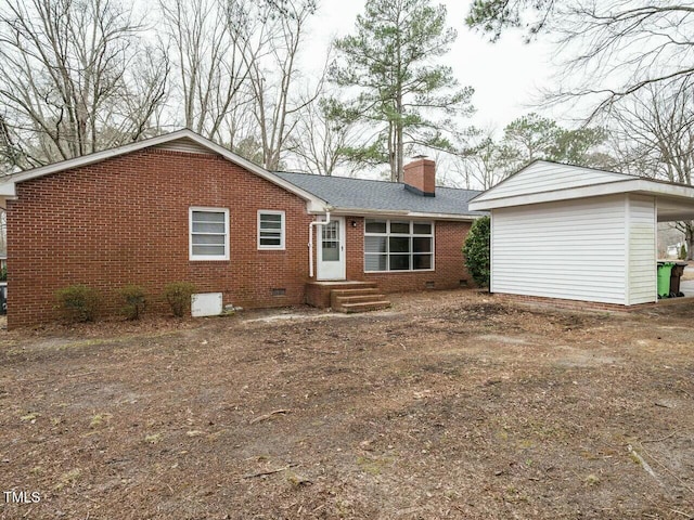 view of rear view of house