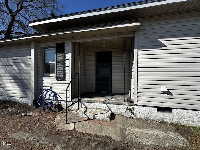 view of property entrance