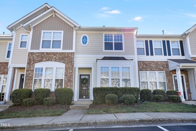 view of townhome / multi-family property