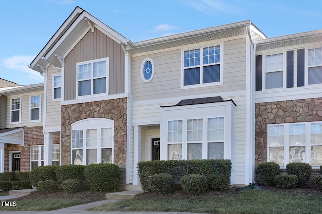 view of townhome / multi-family property