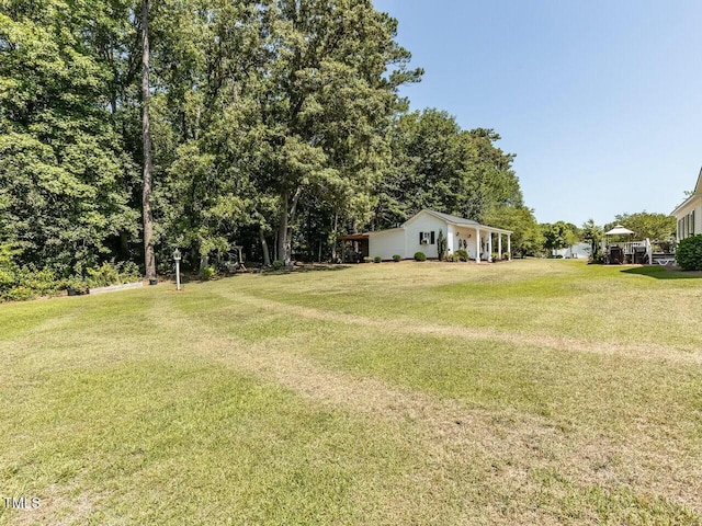view of yard