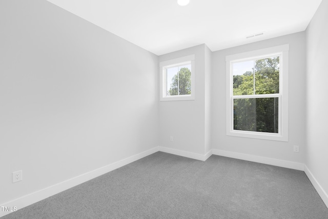 905 Myers Point Dr, Morrisville, NC 27560 - unfurnished room featuring healthy amount of natural light and dark carpet