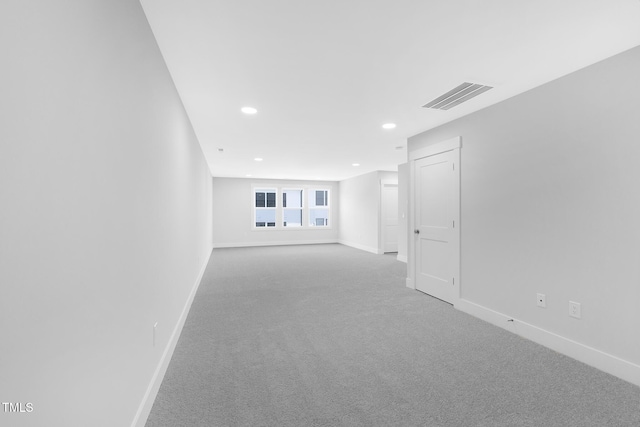 905 Myers Point Dr, Morrisville, NC 27560 - carpeted empty room with baseboards and recessed lighting