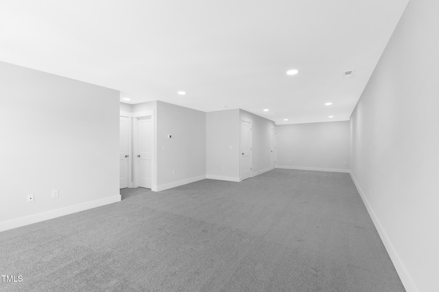 905 Myers Point Dr, Morrisville, NC 27560 - carpeted spare room featuring recessed lighting and baseboards