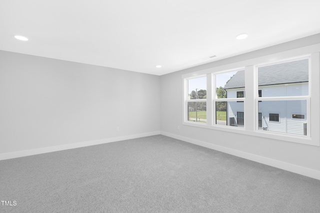 905 Myers Point Dr, Morrisville, NC 27560 - empty room with carpet floors and recessed lighting
