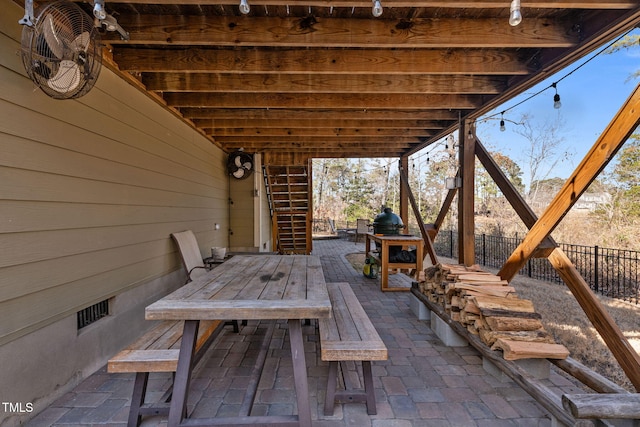 view of patio