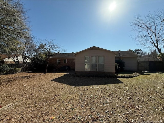 view of side of property