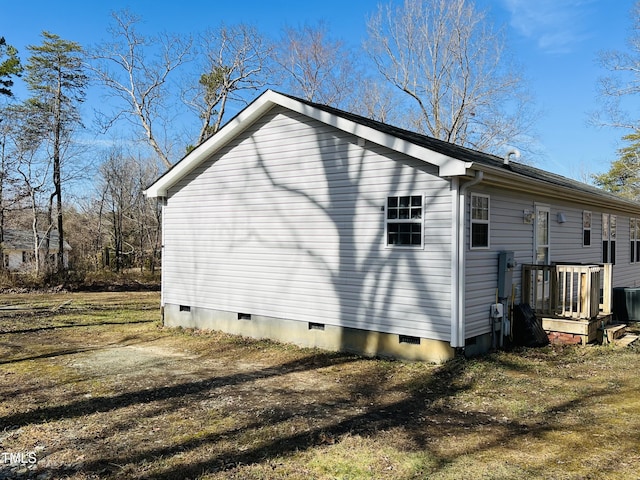 view of property exterior