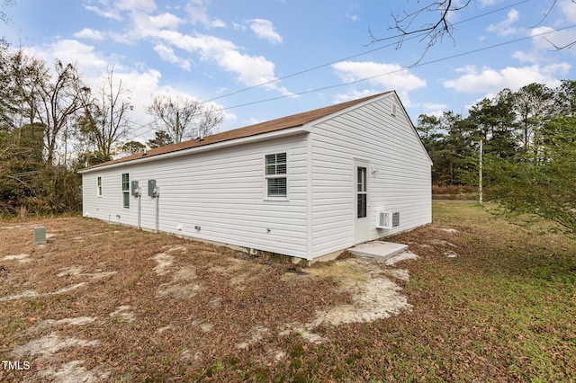 view of side of property