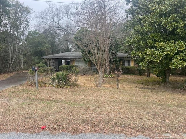 view of front of house