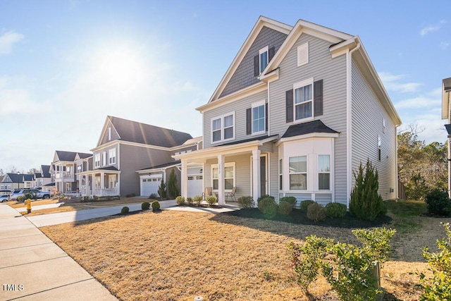 view of front of house with a porch