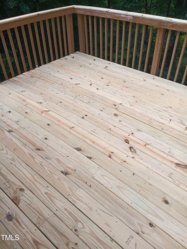 262 Tillamook Dr, Wake Forest, NC 27587 - view of wooden deck