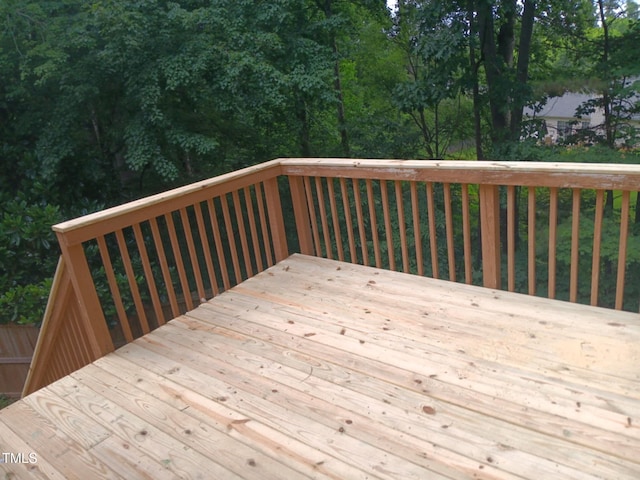 262 Tillamook Dr, Wake Forest, NC 27587 - view of wooden terrace