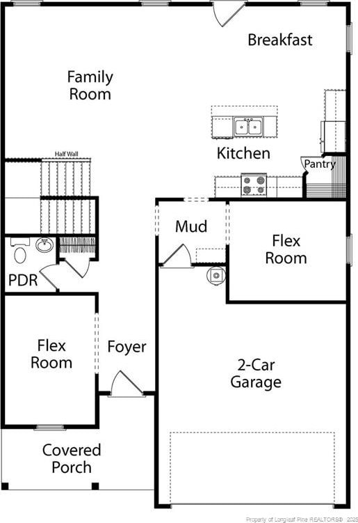 821 Tori Dr, Spring Lake, NC 28390 - floor plan / room layout