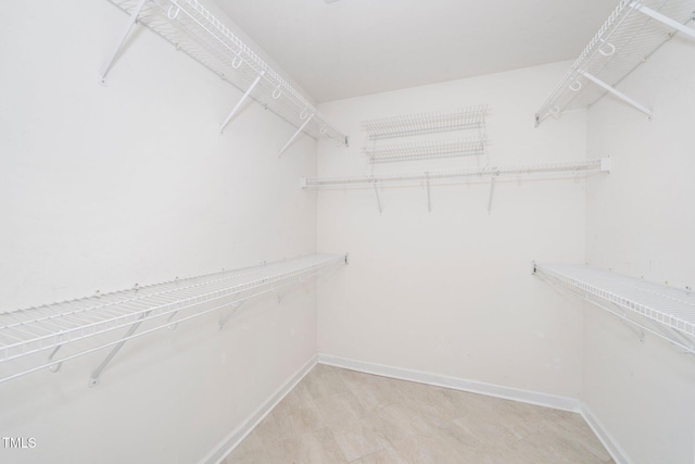 view of spacious closet