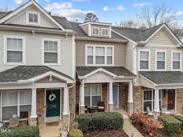 view of craftsman inspired home