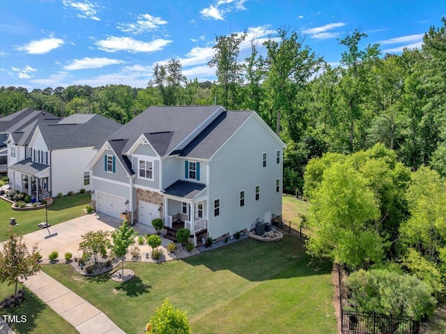 2981 Thurman Dairy Loop, Wake Forest, NC 27587 - aerial view of property and surrounding area