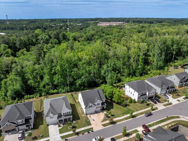2981 Thurman Dairy Loop, Wake Forest, NC 27587 - aerial perspective of suburban area with a forest