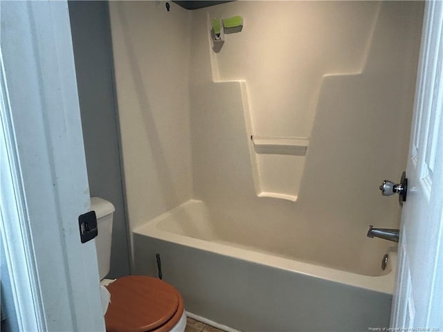 bathroom with  shower combination and toilet