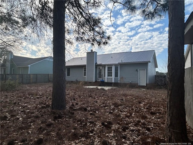 view of rear view of house